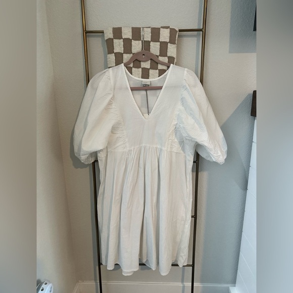 NWT A NEW DAY WHITE DRESS SIZE XL - Picture 1 of 4